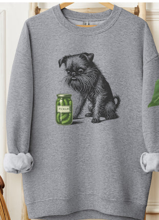 Brussels Griffon Griff Pickles Sweatshirt