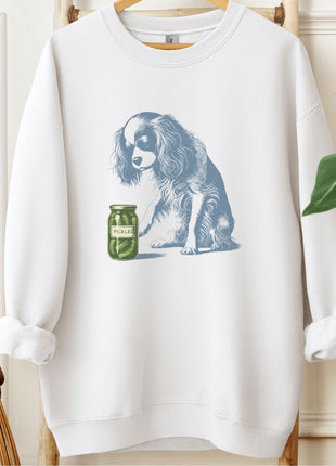 Cavalier King Charles Spaniel Pickles Sweatshirt
