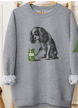 Cavalier King Charles Spaniel Pickles Sweatshirt
