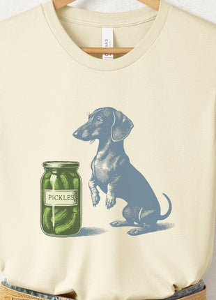 Dachshund Doxie Weenie Pickles T-Shirt