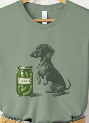 Dachshund Doxie Weenie Pickles T-Shirt