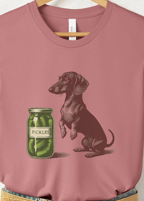 Dachshund Doxie Weenie Pickles T-Shirt
