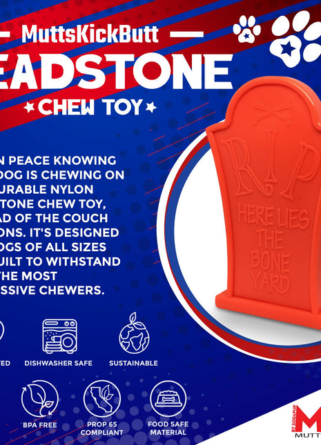 Headstone Ultra Durable Nylon Dog Chew Toy