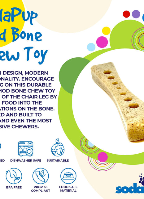 MOD Bone Nylon Dog Chew Toy for Aggressive Chewers | USA Made