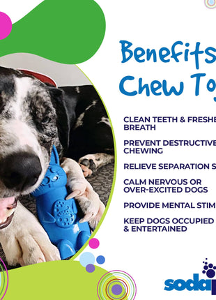 Bunny Nylon Chew Toy for Aggressive Chewers | Durable & USA Made