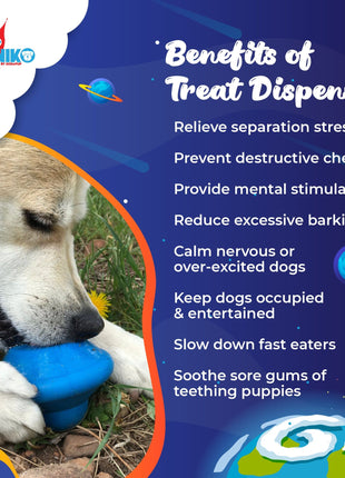 Flying Saucer Dog Toy - Durable UFO Chew Toy & Treat Dispenser | USA Made