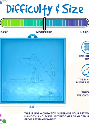 Hold 'em Suction Cup Holder for Dog Bowls & Lick Mats | USA Made