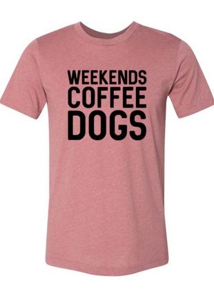 Weekend Coffee Dogs Shirt