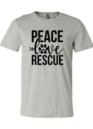 Peace Love Rescue T-Shirt