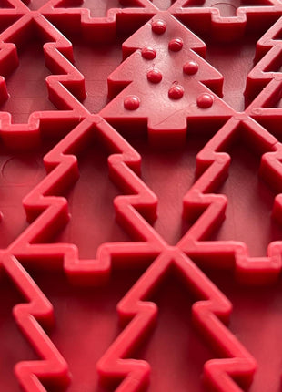 "Peace" Christmas Tree emat - Enrichment Lick Mat for Dogs and Cats | Christmas Tree design | SodaPup