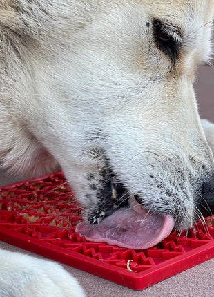 "Peace" Christmas Tree emat - Enrichment Lick Mat for Dogs and Cats | Christmas Tree design | SodaPup