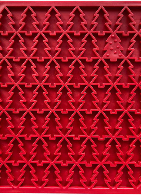 "Peace" Christmas Tree emat - Enrichment Lick Mat for Dogs and Cats | Christmas Tree design | SodaPup