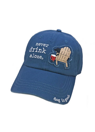 Hat: Never Drink Alone