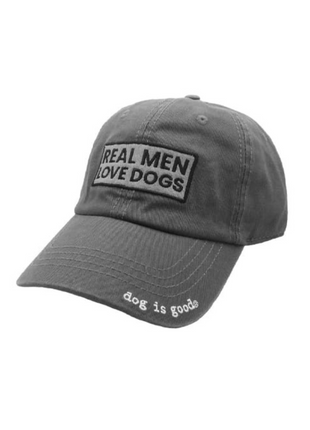 Hat: Real Men Love Dogs