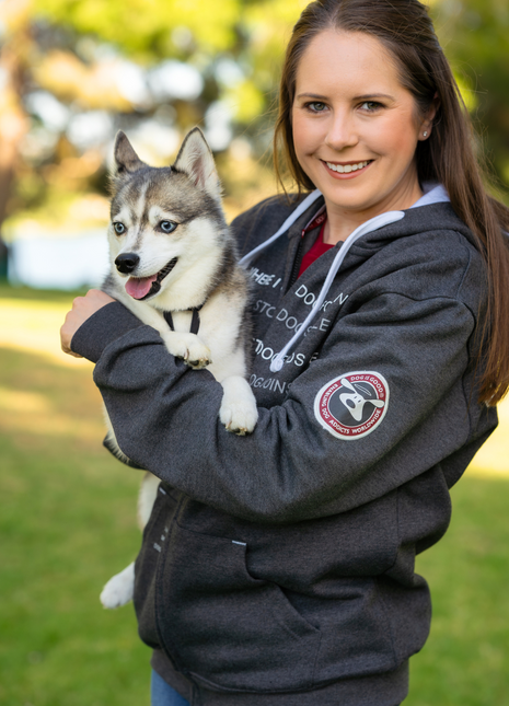 Zip Hoodie: Dog Codependent
