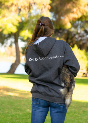Zip Hoodie: Dog Codependent
