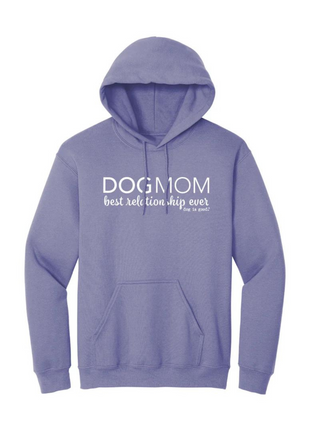Hoodie: Dog Mom (Violet)