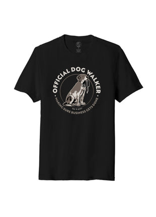 T-shirt: Official Dog Walker