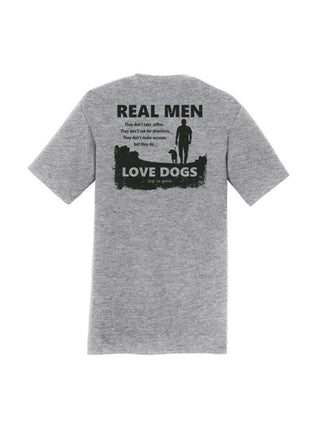 T-shirt: Real Men Love Dogs