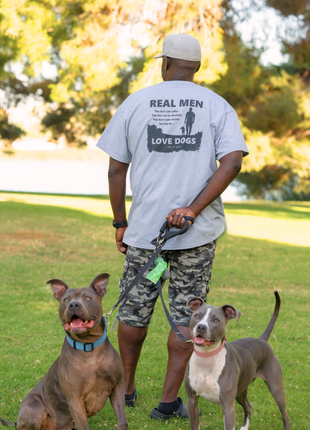 T-shirt: Real Men Love Dogs