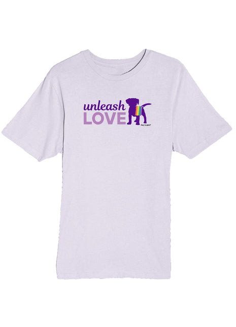 T-shirt: Unleash Love (Unisex, Lilac)