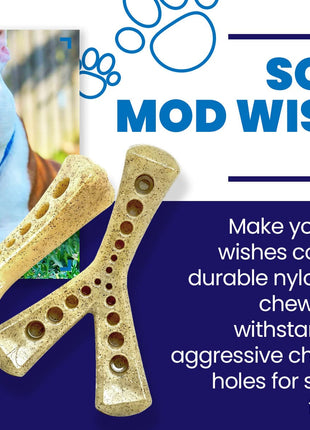 MOD Wishbone Nylon Dog Chew Toy for Aggressive Chewers | USA Made
