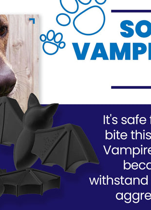 Vampire Bat Nylon Dog Chew Toy for Aggressive Chewers | USA Made & FDA Compliant