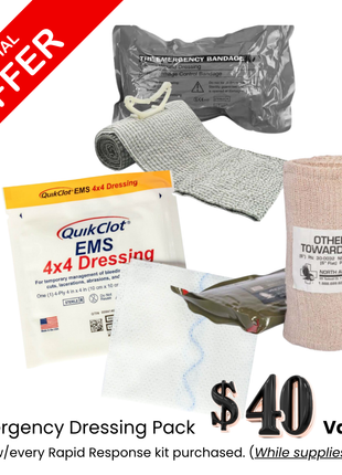 Rapid Response Trauma Kit w/Bleeding Control