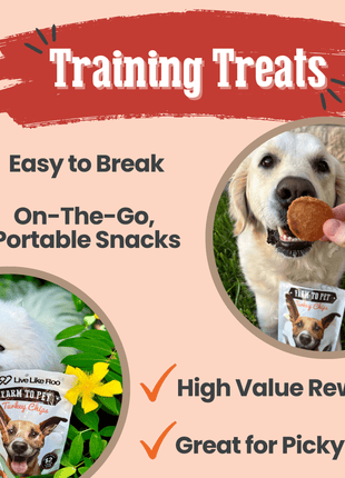 Live Like Roo Turkey Chips for Dogs | Dog Treats That Give Back