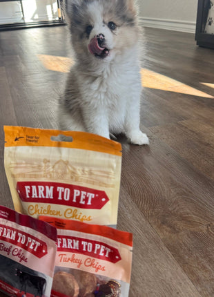 Puppy Packs 'n Snacks Dog Treat Starter Pack | Single-Ingredient Training Treats