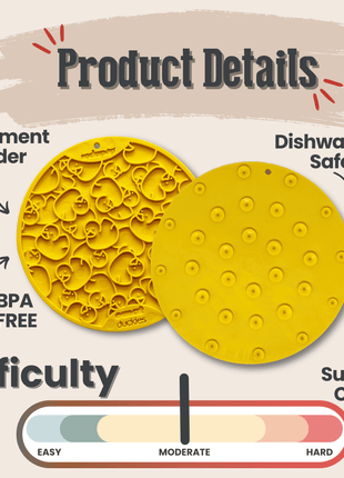 Dog Lick Mats with Suction Cups