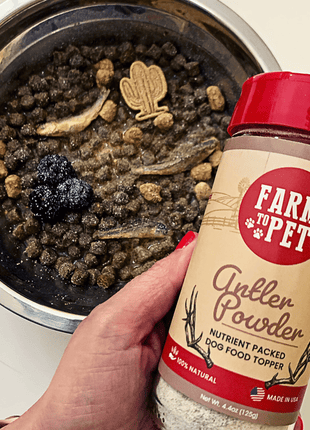 Treat Topper Antler Powder Dog Food Topper | Nutritional Supplement for Dogs and Cats