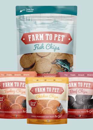 Puppy Packs 'n Snacks Dog Treat Starter Pack | Single-Ingredient Training Treats