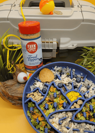 Treat Topper Fish Dog Food Topper | Low-Fat Meal Topper for Pets