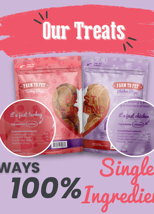 Puppy Love Dog Treat Duo | Poultry Chip Variety Pack