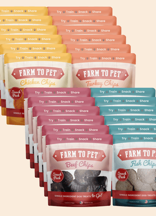 Snack Pack Dog Treat Sampler