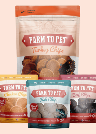 Puppy Packs 'n Snacks Dog Treat Starter Pack | Single-Ingredient Training Treats