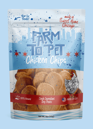 Chicago Chicken Chips for Dogs | Dog Treats To Celebrate Our Hometown