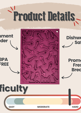 Lick Mats for Cats and Small Dogs