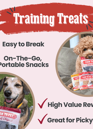 Puppy Packs 'n Snacks Dog Treat Starter Pack | Single-Ingredient Training Treats