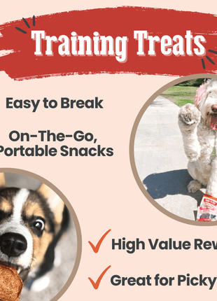 Puppy Packs 'n Snacks Dog Treat Starter Pack | Single-Ingredient Training Treats