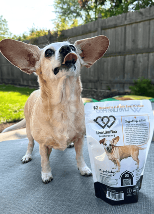 Live Like Roo Turkey Chips for Dogs | Dog Treats That Give Back