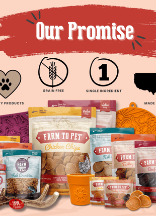 Live Like Roo Turkey Chips for Dogs | Dog Treats That Give Back