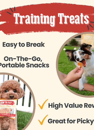 Chicken Chips Snack Pack Bundles | Dog Party Favors & Training Treats