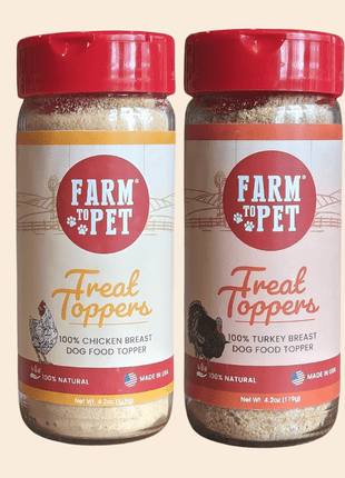 Chicken & Turkey Dog Food Topper Bundle