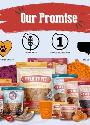 Americana Chicken Chips for Dogs | Celebrate with USA-made Dog Treats