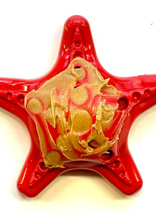 Starfish Nylon Dog Chew Toy for Aggressive Chewers | USA Made | SodaPup