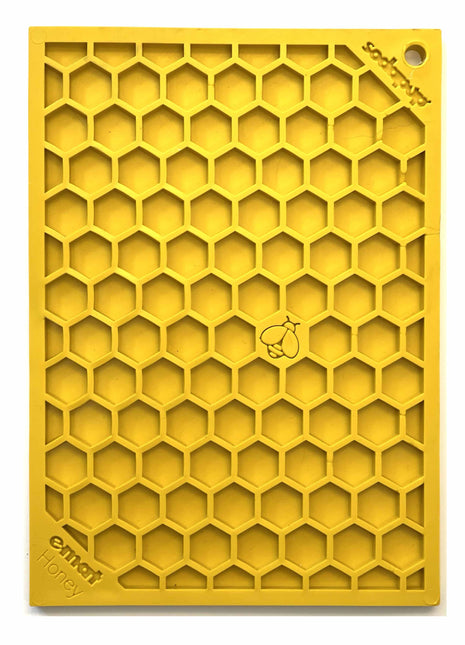 Honeycomb eMat - Enrichment Lick Mat for Dogs and Cats | eMat Enrichment Toy for Anxiety Relief | SodaPup