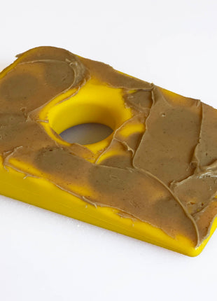 Swiss Cheese Wedge Nylon Dog Chew Toy for Aggressive Chewers | SodaPup