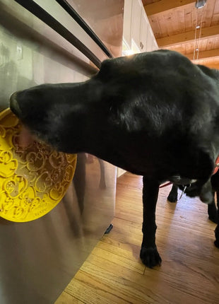 Rubber Duckies emat - Enrichment Lick Mat for Dogs and Cats - with Suction Cups | Bath Time Design | SodaPup USA Made